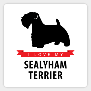 I Love My Sealyham Terrier Magnet